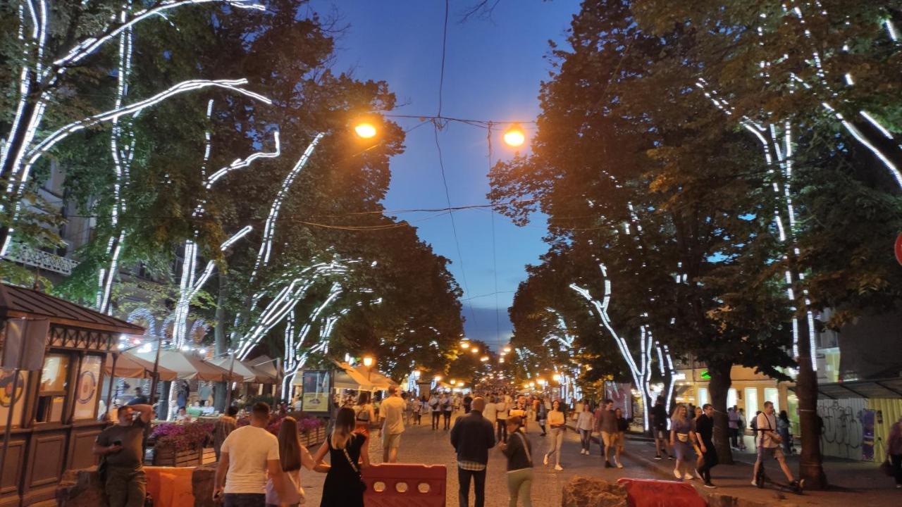 Квартира На Дерибасовcкой Odessza Kültér fotó